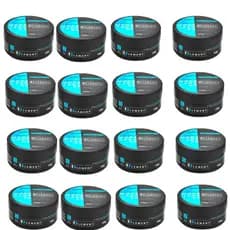 Kit 12 Pomada Modeladora Cabelo Alta Fixação Efeito Molhado Element Alfa Looks 150g/80g
