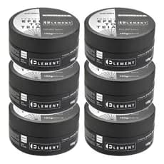 Kit C/06 Pasta Modeladora Element 150g Efeito Teia Alfa Look