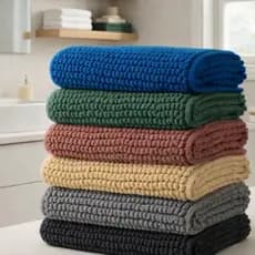 Tapetes Bolinha 40x60 de Banheiro Microfibra Antiderrapante Super Macio e Absorvente