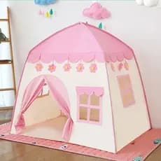 Barraca Toca Cabana Castelo Infantil menino e menina, Dobrável Diversão Garantida