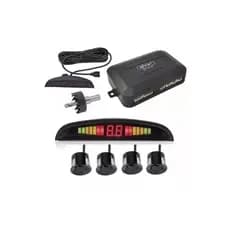 Sensor Estacionamento Carro 4 Sensores 3 Cores Kp S100 Preto