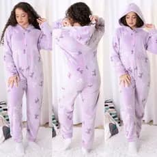 Pijama Infantil Macacão Ultra Soft com Capuz – Super Quentinho e Confortável