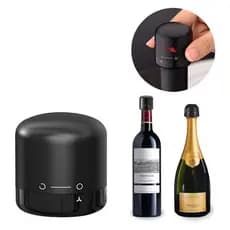 Tampa De Champagne/Vinho Inteligente a Vácuo Pressão