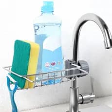 Suporte Para Torneira Porta Detergente Sabão Esponja Para Pia Cozinha Aramado