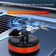 2026 New Acessórios Para O Interior Do Carro Decoração Mini Console Central De Avião Solar Ornamento