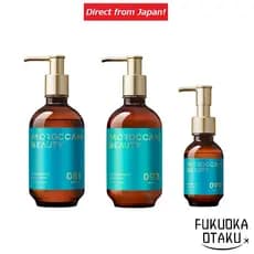 Shampoo/Tratamento/Óleo Capilar Moroccan Beauty Deep Moist Cuidados Capilares para Reparação de Danos【Direto do Japão】
