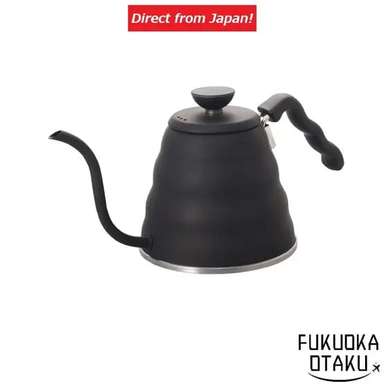 HARIO Chaleira V60 Buono 800ml VKBR-120-MB Inox Preto Fosco c/ Bico Fino【Direto do Japão】