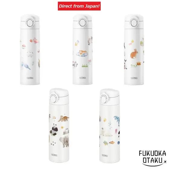 THERMOS Garrafa Térmica Portátil 500ml JOM-500TSS Garrafa térmica【Direto do Japão】