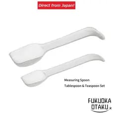 marna Colher Medidora Antiaderente Conjunto Tbsp Tsp Utensílio de Cozinha【Direto do Japão】