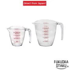 marna Copo Medidor Fácil de Ler Utensílio de Cozinha Uso em Micro-ondas【Direto do Japão】
