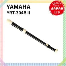 YAMAHA Tenor Recorder, Baroque Style, YRT-304B II Gravador Tenor Estilo Barroco【Direto do Japão】