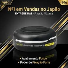 GATSBY Moving Lover Extreme Matte Cabelo Cera Transparente Aroma Floral