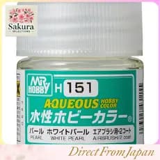 GSI Creos GSI Creos Water Hobby Color White Pearl 10ml Model Paint H151