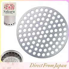 Grelha de proteção para pellets compatível com Solo Stove – Alta circulação de ar, furos de 6 mm, aço inoxidável SUS304 – Compatível com os modelos Lite (93 mm), Titan e Mesa (113 mm), Campfire (158 mm)