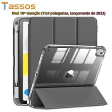Capa QUALIDADE Para iPad (A16) 11TH Geração 11" 2025 , 10a 10.9 2022 , Protetora De Suporte Fino