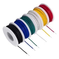 Fio Elétrico Cabo Silicone 20/22/24/26/28/30awg 60/120metros