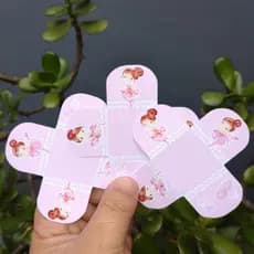 Forminha de Doces Bailarina 4 Pétalas-Decoração Bailarina- Festa Bailarina