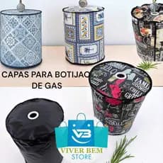 CAPA PROTETOR BOTIJAO DE GAS 13KG ESTAMPADO IMPERVEALVEL