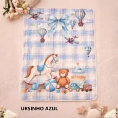 Cobertor Manta de Bebê Flannel 01 peça Infantil 1,0x1,40cm Microfibra