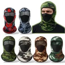 Bandana Máscara Proteção UV50+ Ciclismo Pesca Moto Ice Silk 6 Cores Disponíveis
