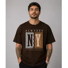 Camiseta Streetwear NY STREET STYLE Unissex 100% Algodão Qualidade Única EUA New York America
