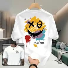 Camiseta Masculina Streetwear 100% Algodão Estampada Good Camisa Unissex Premium