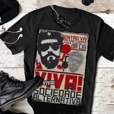 Camiseta Camisa Raul Seixa Rock Camisa unissex top ! font