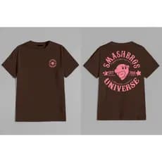 Camiseta T-shirt Unissex Basica Algodão _'Game. Smash Bros. Kirby._ P ao GG ! font t-shirt
