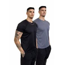 Camisa Dry Fit Masculina UV Esportiva Academia Corrida Treino Anti Suor