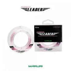 LEADER FLUOROCARBON MARURI FORCE 50M 0.37MM 20LB ROSA