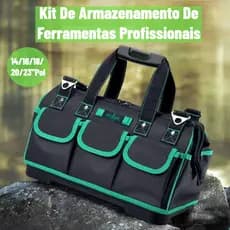 Caixa de Multiuso Ferramentas Profissional Eletricista Reparação Especial Bolsa De Ferramentas 14/16/18 Polegadas