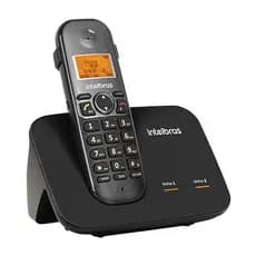 TELEFONE INTELBRAS TS 5150 SEM FIO DIGITAL COM ENTRADA PARA  2 LINHAS