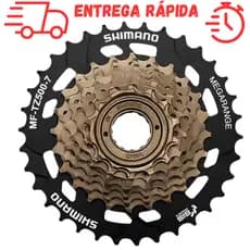 Catraca Roda Livre Shimano Mf Tz500 7 Velocidades Rosca Megarange 14/34D Index bicicleta 21v