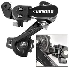 Câmbio Traseiro Shimano Tz31 7v Sem Gancheira 21v 26 E 29