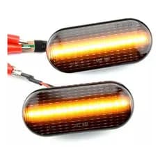 Kit Seta Pisca Sequencial Vw Amarok Paralama Lateral Led