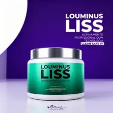 Btx matizador profissional Louminus Liss 300g reductor volume