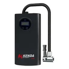 Calibrador Inflador Dgigital Portátil Kenda Mini Compressor Preto 5v