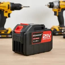 Parafusadeira Chave De Impacto 21V Bateria 2Ah/4Ah/6Ah