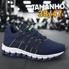 Tênis Esportivo Unissex Masculino Feminino 34 ao 45 Corrida Academia Caminhada Envio Rápido