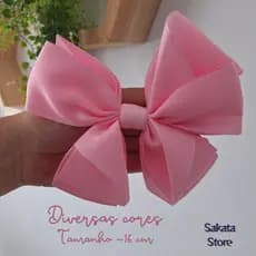 Laço De Cabelo Boutique Luxo Menina Infantil Adulto Grande