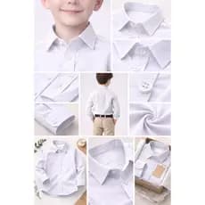 Camisa Social Infantil Manga Longa Promoção