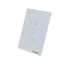 Interruptor Nova Digital Touch 3 Teclas Wifi Alexa Google Espelho Vidro Temperado Original