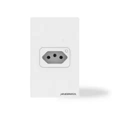 Tomada Wifi Inteligente De Embutir 10A/20A Novadigital com Medidor Consumo Compatível Alexa Google