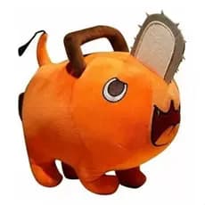 Boneco Chainsaw Man Pelúcia Brinquedo Anime Pochita com 25cm pelúcia premium