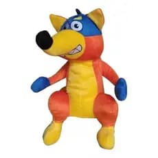 Boneco de pelúcia raposo ou botas da turma da dora aventureiura com 35cm