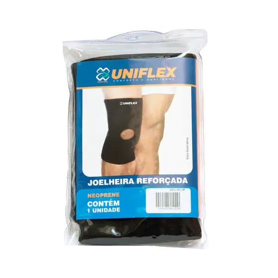Joelheira Reforçada Suporte e Estabilidade - UNIFLEX