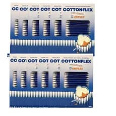 KIT 12 Cotonetes 75 unidades cada caixa -  CottonFlex