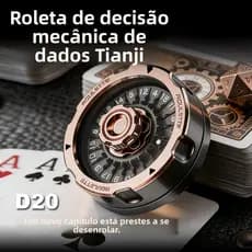 Desktop Metal D20 Decisão-Making Roleta RPG Jogo de Tabuleiro Festa Brinquedo Interativo de Quebra de Gelo