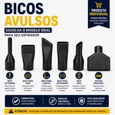 Bicos Avulsos para Aspirador Universal – Escolha o Modelo