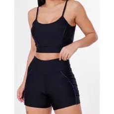 Conjunto Top e Shorts Feminino/ Conjunto Feminino Academia Fitness